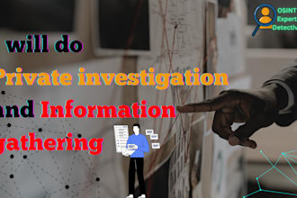 do private investigation and information gathering