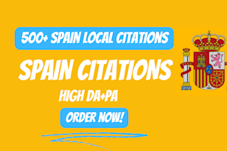 do spain local citations to rank your business on google