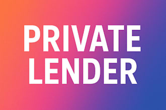 pull active private lenders