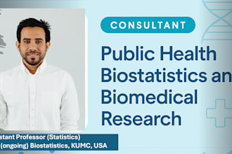 do consultation in public health, biostatistics, and biomedical research