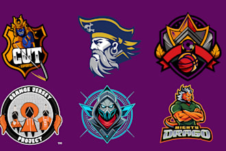 create esports gaming cartoon sports team mascot logo