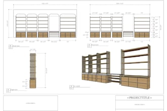 furniture layout complete with dimensions and descriptions you need