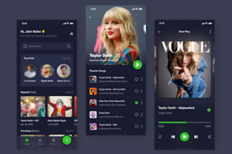 develop custom music streaming app video streaming app live streaming website