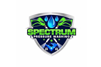 design consulting magnificent power washing logo
