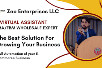 be your amazon fba wholesale virtual assistant
