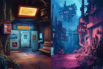 make environment concept art landscape design