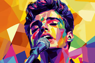 create a fantastic wpap pop art piece for your pet