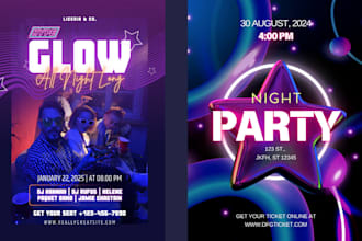 design nightclub flyer events flyer music flyer party flyer summer flyer