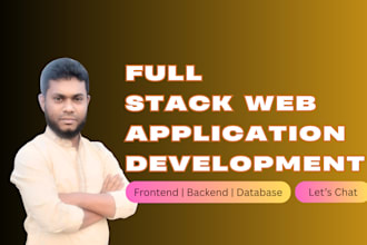 develop web saas application as a full stack web developer