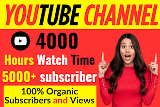 buy fast youtube organically 1k subscribe for monetization