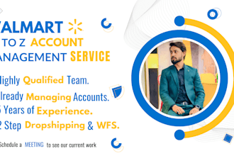 be mange your walmart 2 step dropshipping walmart wfs wholesale VA