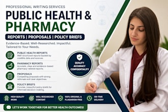 right public health and pharmacy reports, proposals, policy briefs