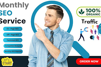 keep your website in 1st page rankings with monthly SEO services