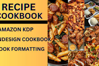 write, design, format, german chef cookbook family kids recipe ebook meal guide