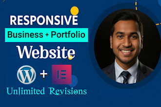create a responsive wordpress portfolio for your business or personal use