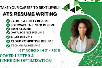 write professional resume writing cybersecurity tech IT software engineer sales