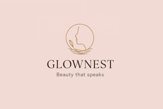 create exclusive and marvelous beauty logo design
