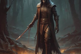 make fantasy horror and fantasy horror character