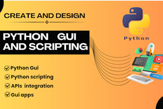 create a python gui or automation script with tkinter or pyqt