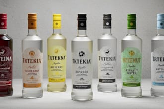 design bottle label gin whisky rum beer vodka tequila cbd product label design
