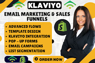 setup klaviyo flows klaviyo audit klaviyo email automation klaviyo sms email