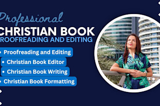 be your christian books editor and proofreader