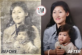 restore old photos, old photo restoration