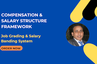 professionally design your company salary structure and pay scale