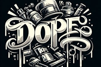 create graffiti pop art canvas designs and murals