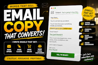 write email copy that converts fast