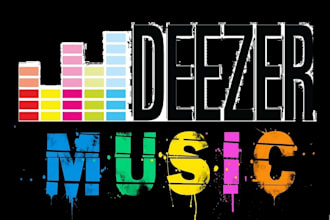 promote deezer music to audiences in USA, UK, canada to boost fans and streamers
