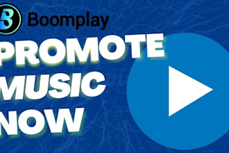 boost your music with expert promotion on boomplay