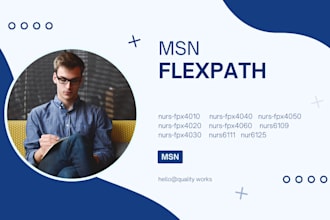 help you in capella flexpath bsn and msn assessments in one billing cycle
