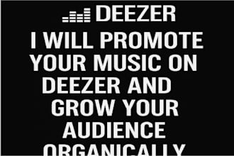 promote your music on deezer and grow your audience organically