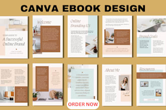 design canva workbook, canva ebook, lead magnet, fillable pdf form, flyer design