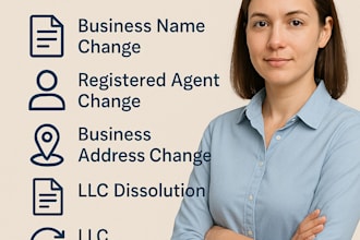 do llc amendment, llc dissolution, llc reinstatement, llc address change