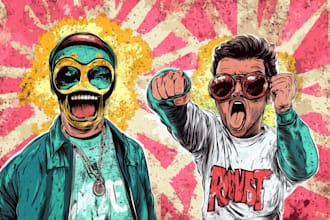 design t shirt dark or horror graffiti style for edgy streetwear