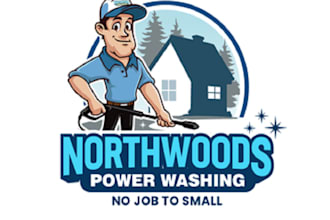 design remarkable power washing business logo