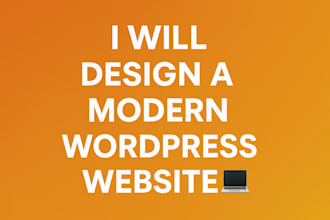 design a fast, SEO friendly, and responsive wordpress website