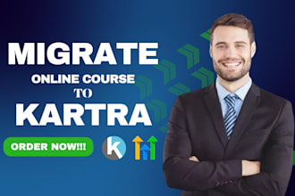 migrate online course, gohighlevel, systeme to kartra