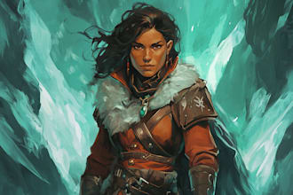 draw d and d character art and dnd character art