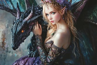 draw fantasy dnd party and scifi monster design character sheet game concept art