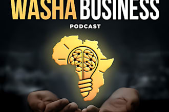 design podcast cover art, podcast cover and podcast logo within 12hrs