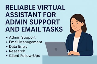 virtual assistant for admin support and email tasks