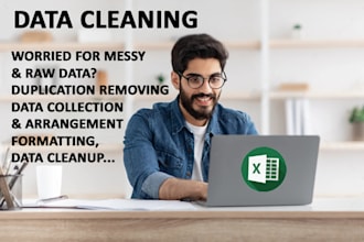 clean, format, merge, split excel data