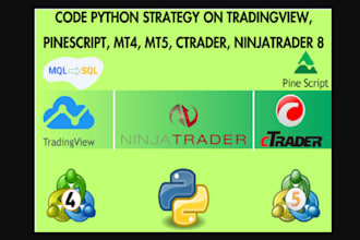 build copy trading bot, pinescript to ninjatrader8 bot, mt4 mt5, martingale bot