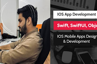 develop ios app for iphone and ipad in swift and swiftui