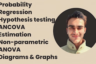 tutor you probability and statistics with explanation