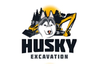design unique mascot animals excavation logo