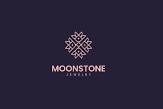 create a modern and creative jewelry logo design